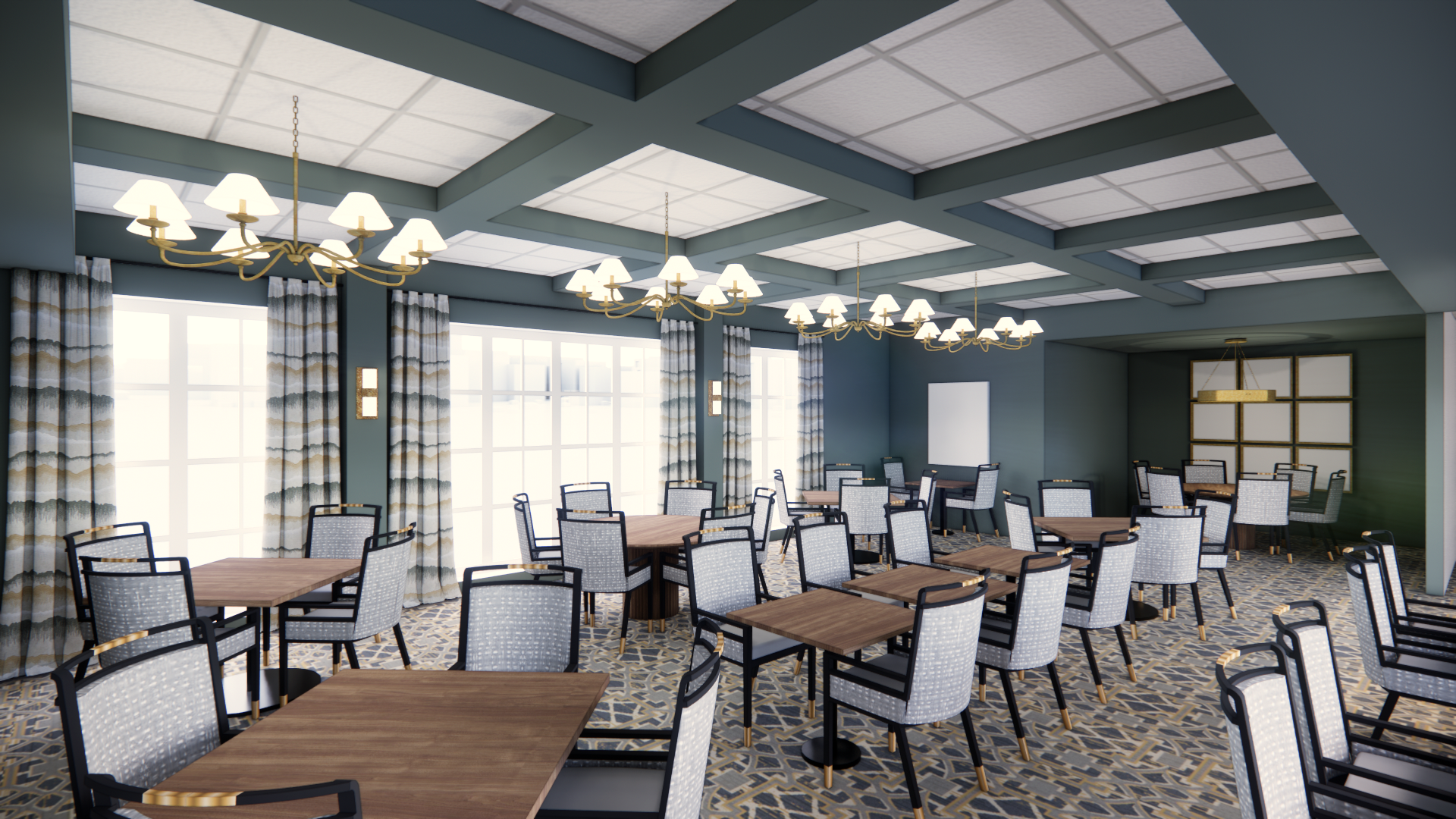 renovated dining room 